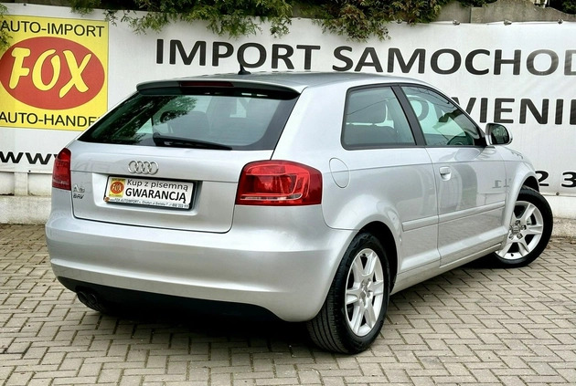 Audi A3 cena 28900 przebieg: 170178, rok produkcji 2009 z Kolno małe 232